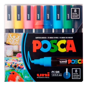 Posca 5M Marcadores Acrílico Multicolor