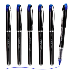 Eyeye Pvn-230 Bolígrafos De Gel 0.5mm Punta Fina 6 Piezas Azul