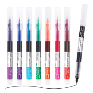 Bolígrafos Eyeye Tinta Líquida T1155c 8 Piezas 0.7mm
