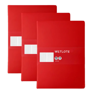 Set 3 Libretas Wetlote B5 Cuadros Tapa Blanda Lisa 70g/m2