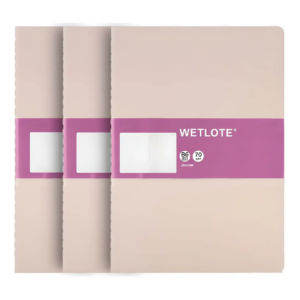 3 Libretas De Puntos Wetlote Tipo Moleskine B6 Lisa