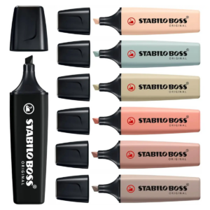 Stabilo Boss Resaltadores Nature Colors 7pzs