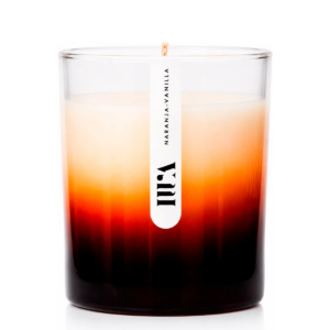 Iwa Vela Aromatica Decorativa En Vaso De Vidrio 1pz (Naranja Vainilla)