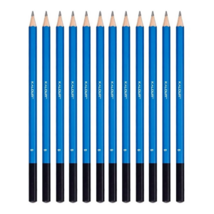 Kit Kalour 12 Lápices De Grafito De Dibujo B