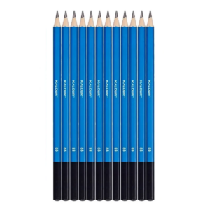 Kit Kalour 12 Lápices De Grafito De Dibujo 8b