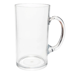 Tarro De Plástico Transparente Reutilizable Con Asa 700 Ml