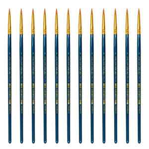 Uffiziarts Pincel Taklon Redondo Profesional 12 Piezas #3