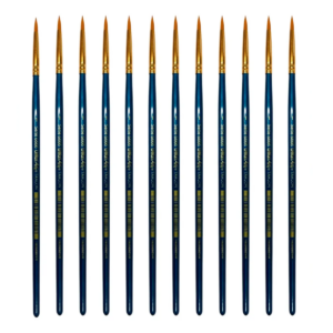 Uffiziarts Pincel Taklon Redondo Profesional 12 Piezas #1