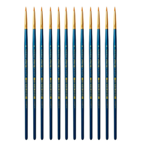 Uffiziarts Pincel Taklon Redondo Profesional 12 Piezas #0
