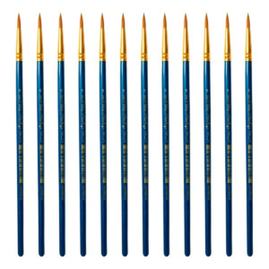 Uffiziarts Pincel Taklon Redondo Profesional 12 Piezas #9