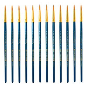 Uffiziarts Pincel Taklon Redondo Profesional 12 Piezas #14