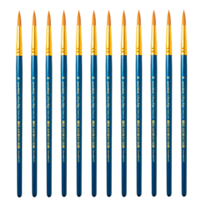 Uffiziarts Pincel Taklon Redondo Profesional 12 Piezas #18