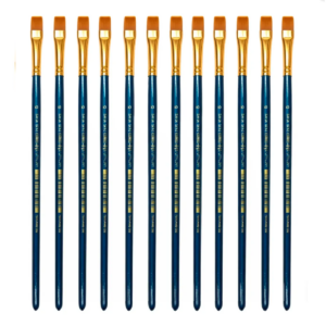 Uffiziarts Pincel Taklon Plano Profesional 12 Piezas #10